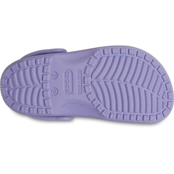NWT Crocs Unisex Classic Clogs (Little Kid/Big Kid) Mystic Purple 1 Medium - Picture 6 of 6